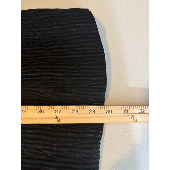 Erin London Women's Size Medium Gray Textured Metallic Lined Long Sleeve Jacket - Picture 8 of 13